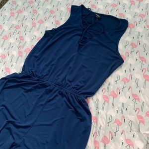 Super cute navy blue jumpsuit killer deal